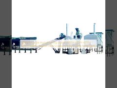 XDEM Mobile Asphaltmischanlage 10TPH 20TPH 40TPH 60TPH Mobile Asphaltanlage Schabeförderer Hohe Produktivität