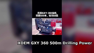 GXY 360 Hydraulisches Kernbohrgerät 500 m Tiefe