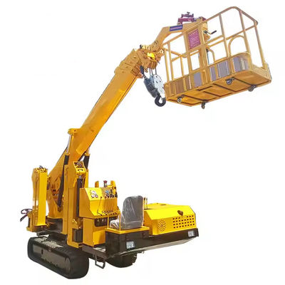 XDEM Vielseitiger Spinnekran mit hoher Tragfähigkeit und Fernbedienung für das Heben schwerer Gegenstände beim Materialhandling