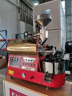 Gasindustrie 1kg 2kg 3kg 6kg Kleinunternehmen Kaffeebohnenbrütenmaschine mit LPG LNG Niedrigverbrauch Haushalt