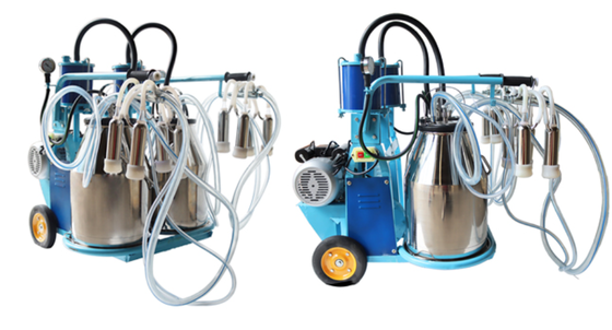 Portable mobile Milchmaschine für Schafe Anti-Korrosionsmilcher für Kleinviehbetriebe