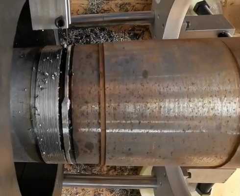 CE Portable Journal Shaft End Lathe für Lager 500-700 mm