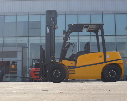 Umweltfreundlich XDEM Gabelstapler 5000 kg Lastkapazität Elektrische Batterie mit Seitenwechsel und optional Duplexmast