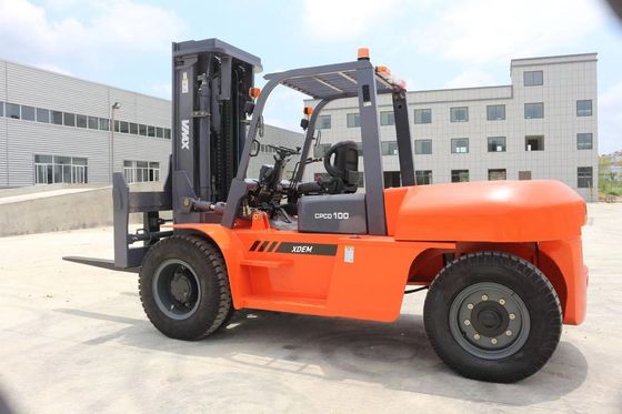 Schwerer Einsatz 10 Tonnen Batterie Gabelstapler Elektrisch CPCD100 China Made