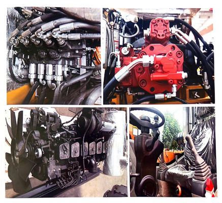 Gute Qualität Fabrik 18 Tonnen Radbagger SZL180 SHANZHONG Hydraulischer Bagger
