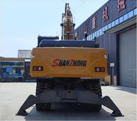 SHANZHONG 21 Tonnen Radbagger SZL215 Hydraulischer Bagger