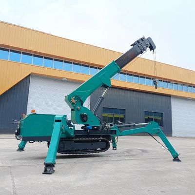 Versatile mobile Krane für Bauarbeiten 10T 12T Mini-Spinnekran