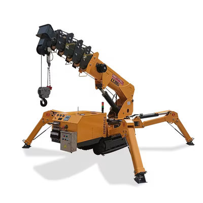 Versatile mobile Krane für Bauarbeiten 10T 12T Mini-Spinnekran