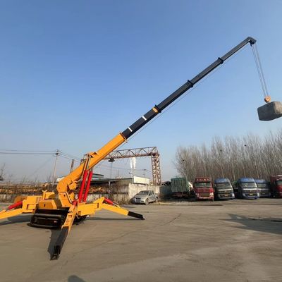 Versatile mobile Krane für Bauarbeiten 10T 12T Mini-Spinnekran