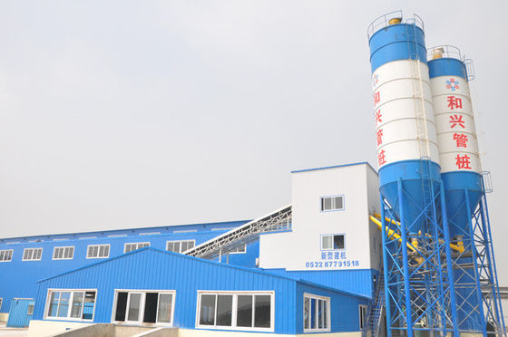 Hochleistung HZS60 60M3H 110kw Betonbatching-Anlage Handelszentralbetonanlage mit Mischer