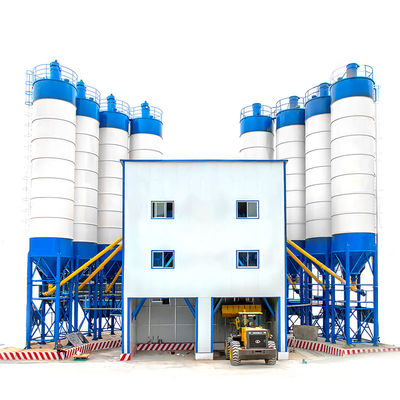 Hochleistung HZS60 60M3H 110kw Betonbatching-Anlage Handelszentralbetonanlage mit Mischer