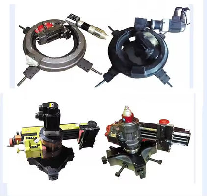 XDEM Portable Flange Facer ID OD Mount Flange Ausrichtung Schiffswerft Bergbau Reparatur