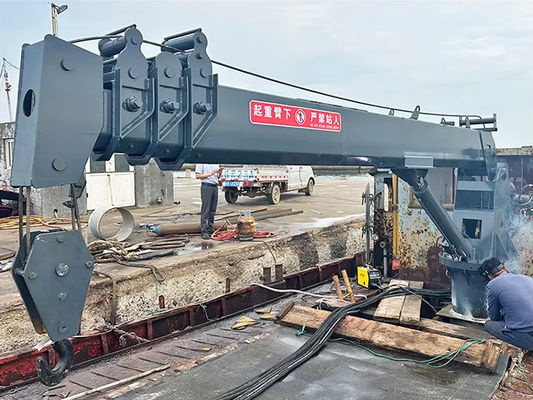 XDEM Große Tonnage Hydraulischer Teleskoparm Dockkrane Schiffskrane Hersteller Schwerheben in Werften