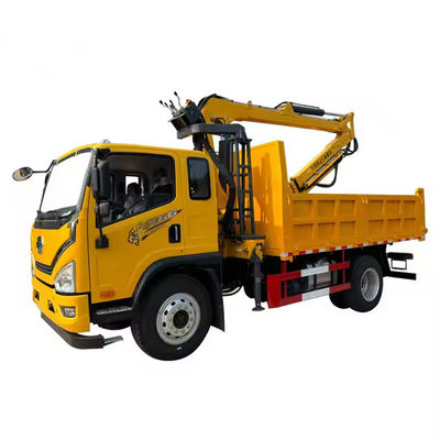 XDEM Hydraulische Holzgreifmaschine LKW für effiziente Holzbearbeitung montiert