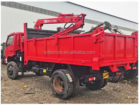 XDEM Hydraulische Holzgreifmaschine LKW für effiziente Holzbearbeitung montiert