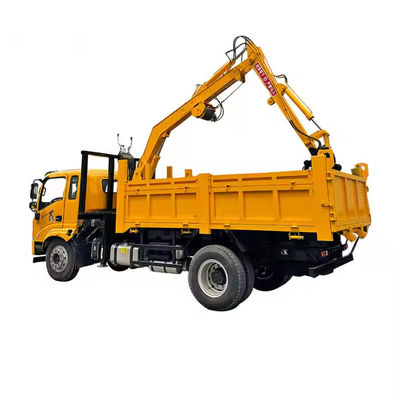 XDEM Multifunktionales hydraulisches Drehbohrgreifer Holzkran mit Fahrzeugchassis für landwirtschaftliche Verwendung