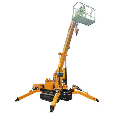 XDEM Vielseitiger Spinnekran mit hoher Tragfähigkeit und Fernbedienung für das Heben schwerer Gegenstände beim Materialhandling