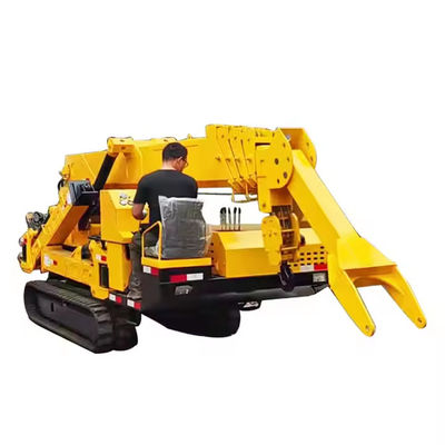 XDEM Vielseitiger Spinnekran mit hoher Tragfähigkeit und Fernbedienung für das Heben schwerer Gegenstände beim Materialhandling