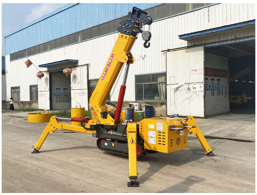 XDEM Vielseitiger Spinnekran mit hoher Tragfähigkeit und Fernbedienung für das Heben schwerer Gegenstände beim Materialhandling