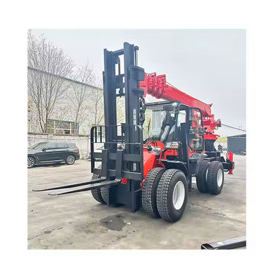 XDEM Vielseitiger Offroad-Forklift-Kran für landwirtschaftliche und Baustellen im Materialhandel