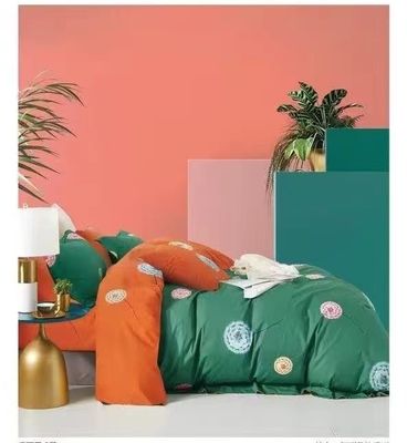 100% reine Baumwolle Reaktionsdruck Deckenbedeckung Bettwäsche Homeware Set
