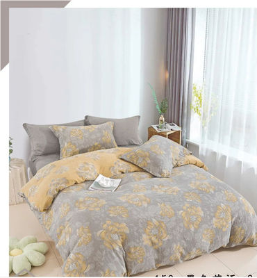 Farbe Jacquard Baumwollgewebe Home Textile Bettwäsche Set individuell
