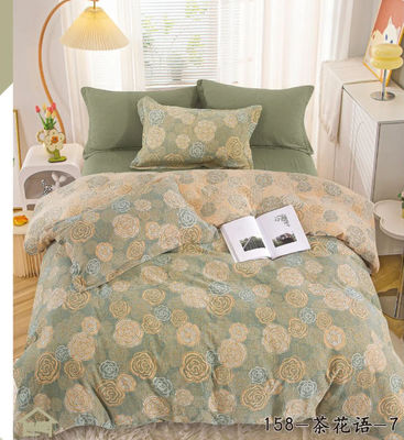 europäische Jacquard-Bettwäsche aus reiner Baumwolle