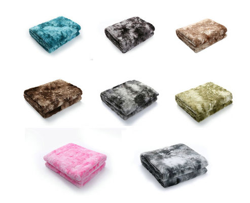Plüschdecke Samtdecke 100% Polyester glatte weiche Plüschwerft