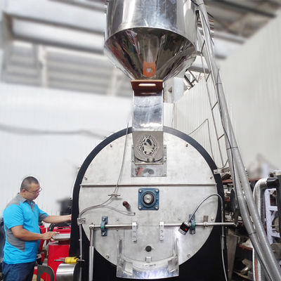 Kaffeeröster Industrie für Fabrikgebrauch Kaffeeröster 50kg 60kg mit PLC-Steuerung