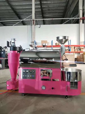 220V 3kg 6kg Kaffeeroaster Maschine Doppelwand Edelstahl Trommel kostenlos Hinzufügen Luftmessgerät / Bluetooth Verbinden Handwerker Rekordkurve
