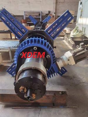 XDEM XDY-110 Portable Electric Hydraulic Line Bohrmaschine Reparatur Schwere Ausrüstung Windenergie Schiffswerft CNC Portable Drehmaschine