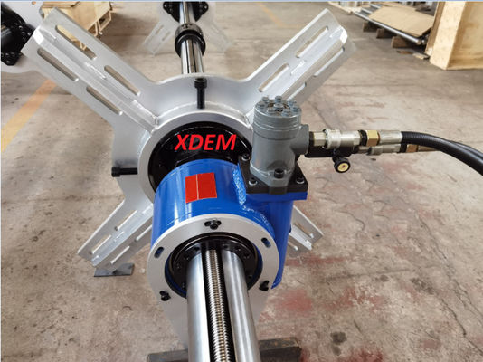 XDEM XDY-110 Portable Electric Hydraulic Line Bohrmaschine Reparatur Schwere Ausrüstung Windenergie Schiffswerft CNC Portable Drehmaschine
