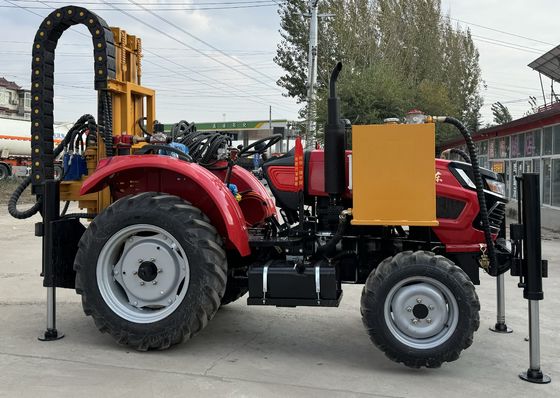 XDEM WL200D 50PS Traktor Montiert 220m Bohrmaschine mit Vielseitigkeit Hydraulische Wasserbohranlage