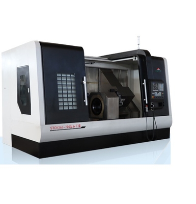 Doppelspindel CNC Drehmaschine 5,5 kW Elektromotor 380 V