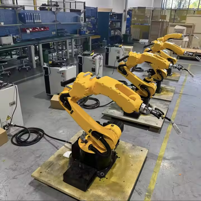 10 kg Nutzlast 1700 mm Reichweite 6-Achs-Industrieroboterarm Edelstahl MIG-Schweißen Automatischer 6-Achs-Roboter-Schweißmanipulator