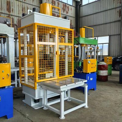 Komatsu Excavator Adjuster Spring Disassembly Machine 200T Mobile Worktable Hydraulic Press Machine Track Pin Press