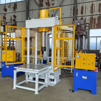 Komatsu Excavator Adjuster Spring Disassembly Machine 200T Mobile Worktable Hydraulic Press Machine Track Pin Press