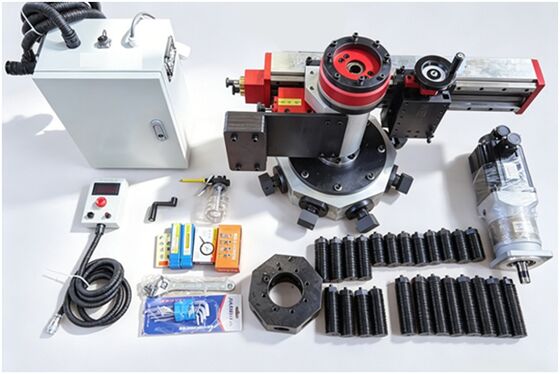 XDEM Portable Flange Facer Flange Facing Machine Werft Bergbau Reparatur