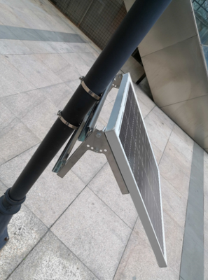 Galvanisierte Erdmontage Solaranlage Halterung und Diebstahlschutz Schließung, Anpassung 300W-20kW PV-Module Außen Photovoltaik Montage Ausrüstung
