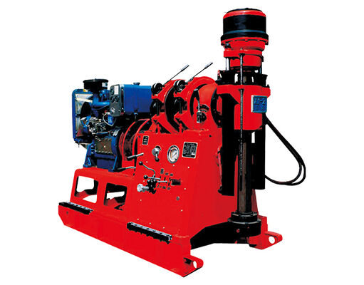 XDEM Chongtan XY-2B Spindeltyp Kernbohranlage 530m Geologische Explorationsbohrmaschine Max 300mm Bohrloch Wasserbrunnen Füllung Mikro Pile Bohranlage mit Diesel & elektrische Dual Power
