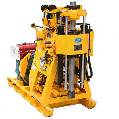 XY-1 Hochgeschwindigkeits-Geologische Kernbohranlage 100 m Tiefe Spindel Rotations-Explorationsbohrmaschine für Bodenprobenahme Wasserbrunnen Füllung Sprengung Lochbohrgeräte