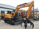 Eimer-Kapazität JH65 6 Ton Mini Excavator With 0.21m3, ISO-Kettenbagger