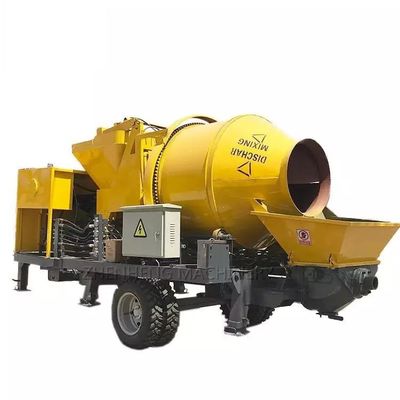 40 M3/h Portable Diesel Anhänger Betonpumpe XDEM mit Mischer