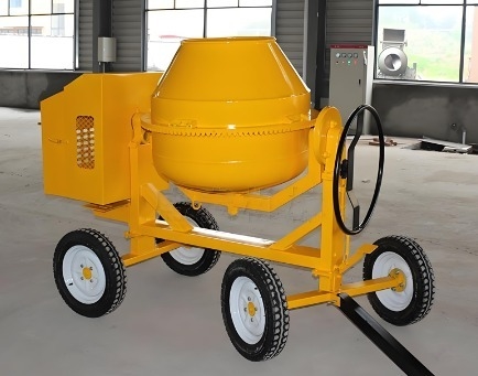 350L Diesel-Betonmischmaschine, tragbar, 14 m³/h