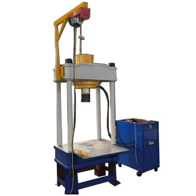 Komatsu Bagger Einstellfeder Demontagem Maschine 200T Mobile Werkbank Hydraulische Presse Maschine Kettenbolzenpresse