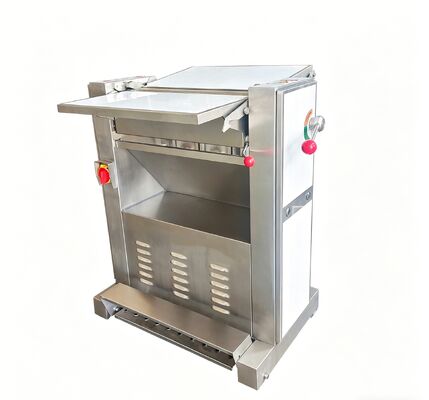 Industrielle Schweinehäutermaschine aus Edelstahl Schweinehaut abschälende Ausrüstung für die Schlachthofverarbeitungslinie