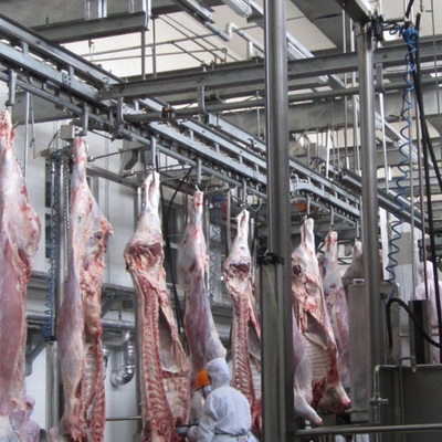 Schlachtgeräte Halbautomatische Steuerung mit SPS aus Edelstahl 220V/380V für Schweine, Rinder und Schafe Vollständige Schlachthofverarbeitungslinie CE-zertifiziert