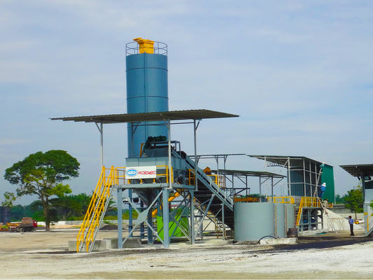 Beton-aufstapelnde und Mischanlage-Straßen-Baumaschinen 125kw 400t/H