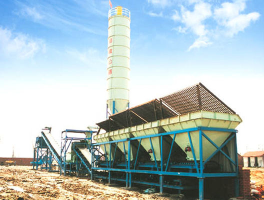 nass Reihen-konkrete Betriebsstraßen-Baumaschinen 500t/H 144kw