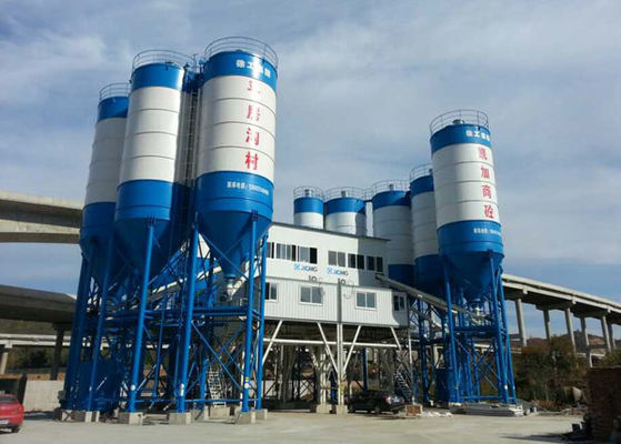 Kleine tragbare konkrete Reihen-Anlage HZS90 XDEM 1500L 90m3/H